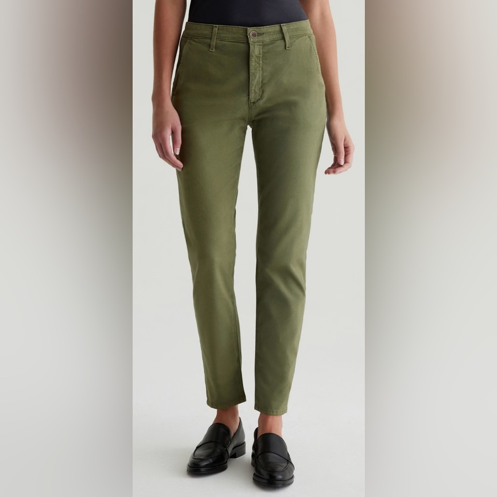 Women’s AG Caden tailored trousers, size 29 in Sulfur Succulent Garden